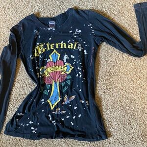 Ed Hardy By Christian Audigier LS Tee Shirt